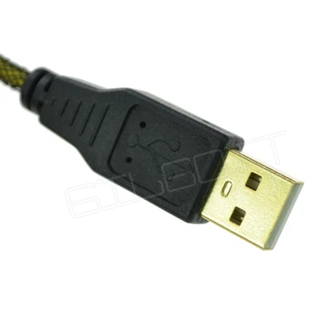 1.5 M 24 K Altın Kaplama Sync Şarj Şarj USB Güç Kablosu Kablosu Hattı Şarj için Nintendo YENİ 2DS 3DS XL LL