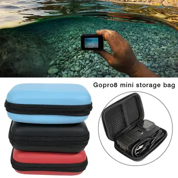 Gopro 8 Mini su geçirmez toz geçirmez taşınabilir saklama çantası Mini EVA darbeye dayanıklı koruyucu saklama kutusu
